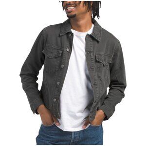 BAGATELLE Men's Washed Denim Trucker Jacket